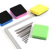 Square Whiteboard Eraser Multi-color Marker Cleaner Cartoon Whiteboard Dry Eraser  School Office
