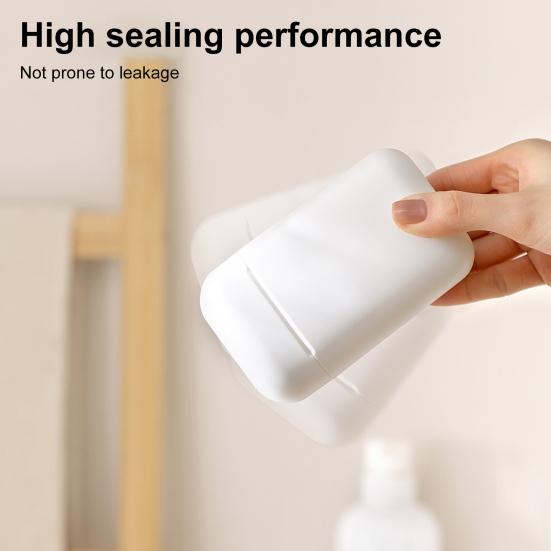 Держатель для мыла, контейнер, герметичный, универсальный размер, съемный, портативный