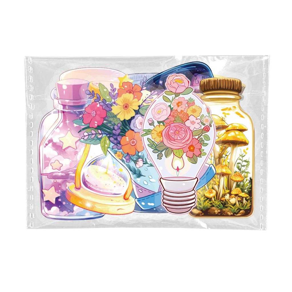 50 High-Value Pet Transparent Waterproof Stickers Graffiti Stickers Decorative Glass