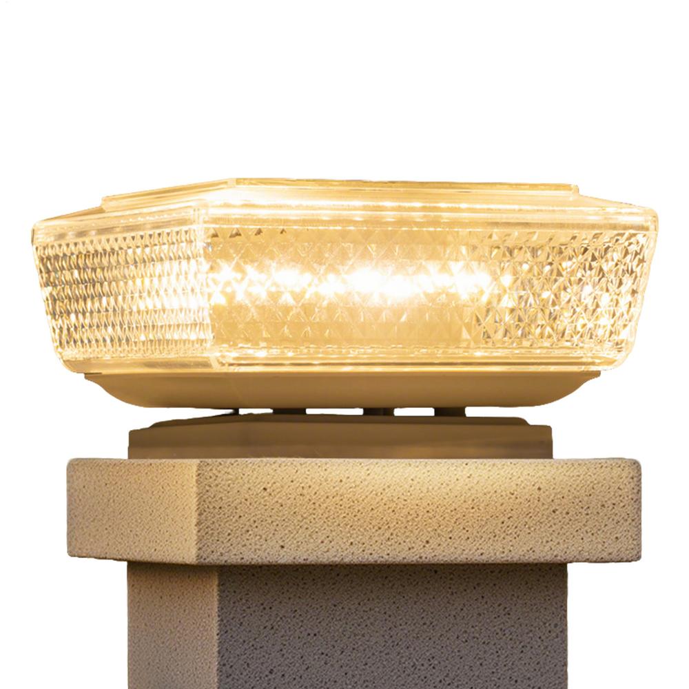 Солнечные столбовые фонари Уличные солнечные фонари Водонепроницаемая светодиодная лампа Для подъездной дорожки Лестницы Ворот Бассейна Заднего двора Палубы Балкона Веранды Дорожки