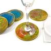 Round Mandala Pattern Silicone Coaster Mold for Resin Crafting