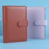 1 Set Budget Book Loose Leaf Multi-use Faux Leather Money Saving Schedule Planner for School