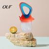 Infant Complementary Food Feeder Silicone Baby Fruit Pacifier, Self Feeding And Teething Shower Gift Relief Toy, Easy to Hold Seamless Odorless
