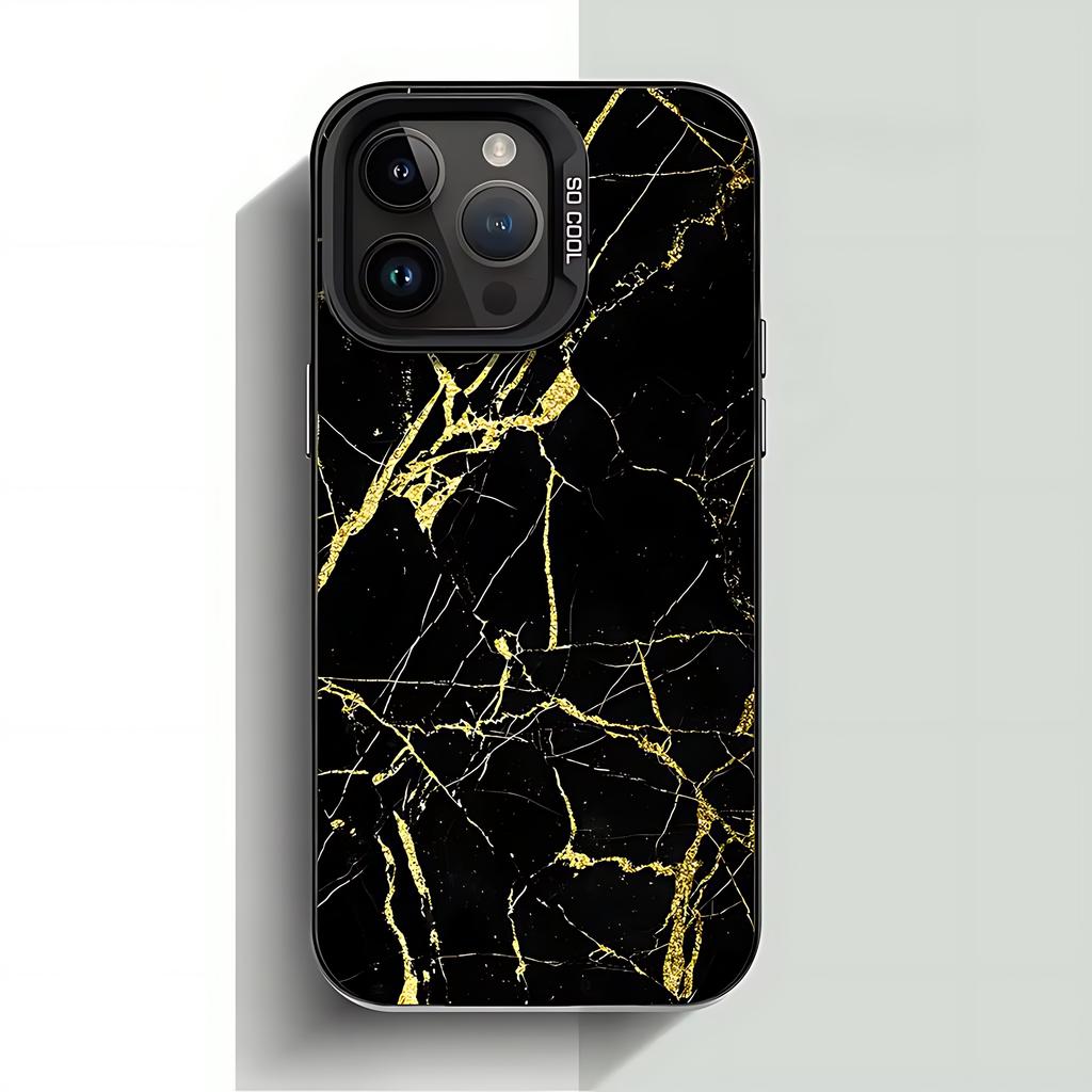 Цветной чехол для телефона с узором под мрамор для iPhone 17 16e 16 15 14 13 12 11 mini Pro Max X XR XSMAX 8 7 Air Plus Противоударный чехол