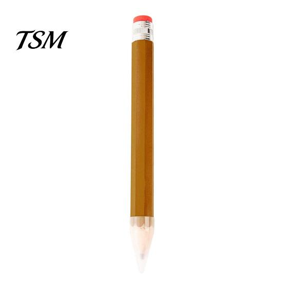 Giant Wooden Pencil Pencil, Extra Large Wood Novelty Prop, Smooth Writing Jumbo Stationery, for Carpentry And Party Favors Palm Sized