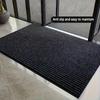 Striped Anti-slip Waterproof Door Mat Durable Dustproof Outdoor Entrance Mat Easy To Clean Can Be Cut Design Seven