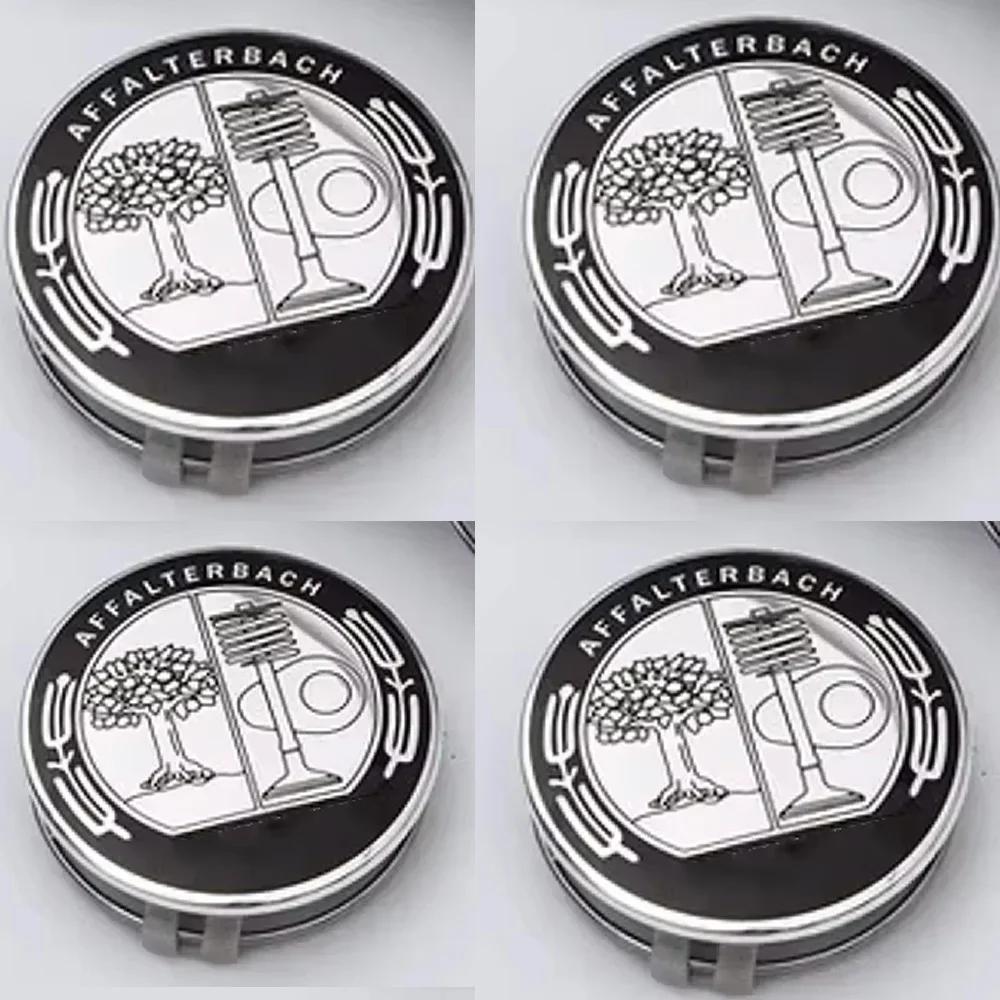 4pcs/set 75mm For Mercedes Hubcap Silver AFFALTERBACH AMG Wheel Center Cap AMG Hub Cap For Mercedes Benz GLE GLS GLC A/B/C/E/S/G LG4