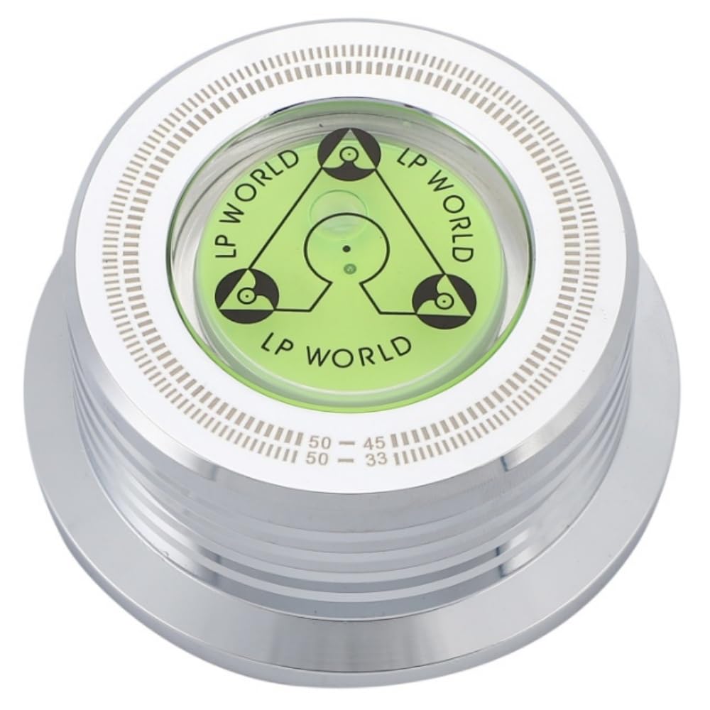 galliano Eden Record Stabilizer Player Turntable Clamp Aluminum Alloy Vibration Reduction LP Accessories High Precision Stability Weight Silver