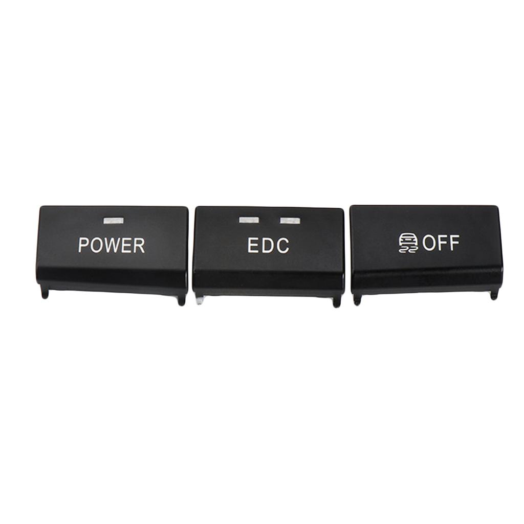 3pcs Center Console Switch Button Cap For BMW E90 E92 E93 For M3 61317841136 New
