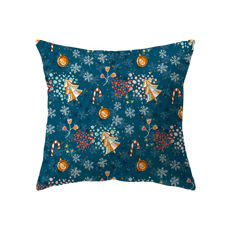 Рождественская тема Рождественские украшения с принтом наволочка для дома, гостиной, украшения дивана, подушка, наволочка