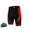 Men's Black Cycling Shorts MTB Bike Bicycle 20D Padded Bib Short MTB Shorts Elastic Bicycle Shorts Pants