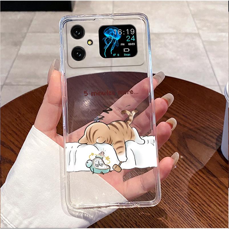 Ins New Fashion Phone Case For Cubot A20 Clear Soft Case Funy Fluffy Kitten Silicone Shockproof Cover For Cubot A20 Casing