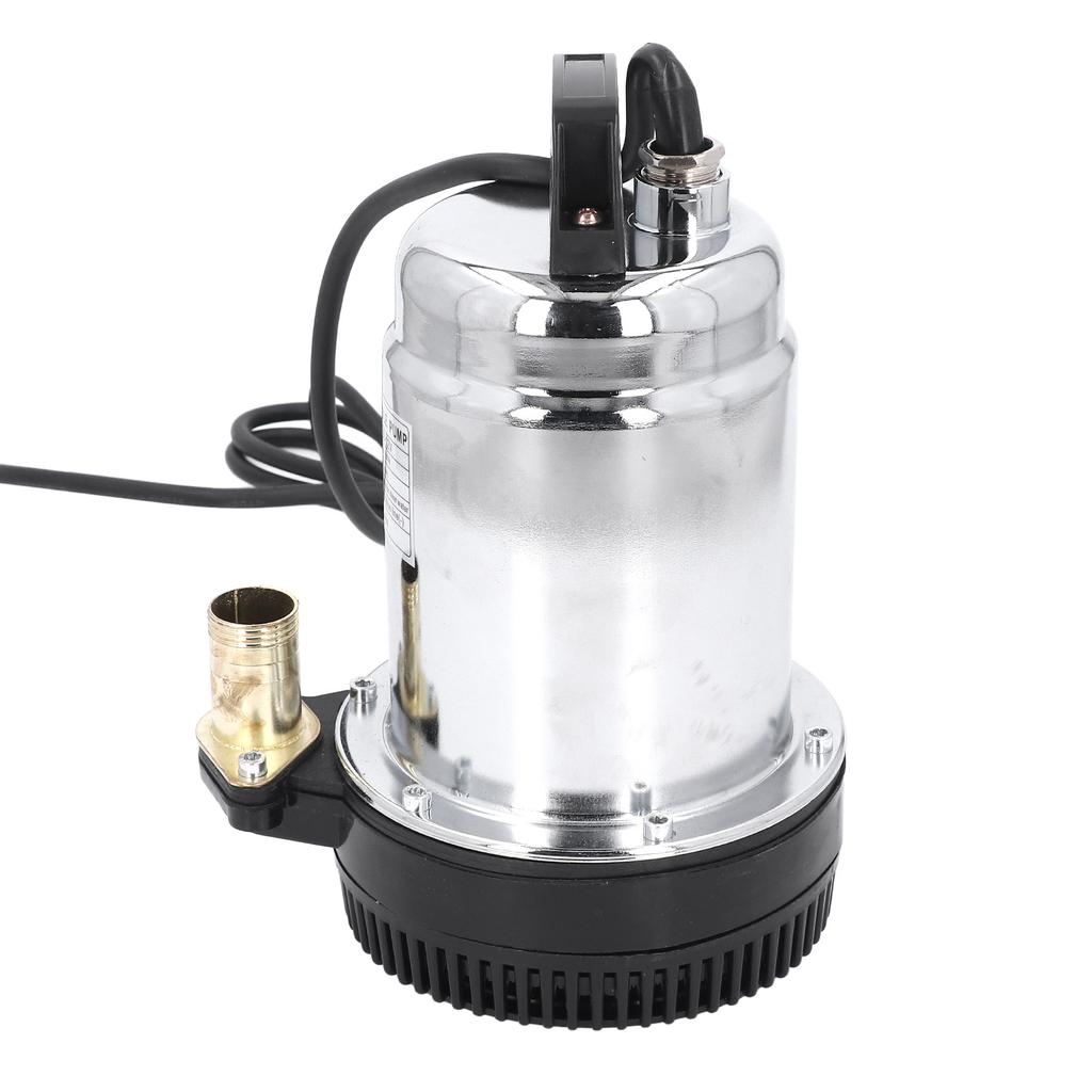 Погружной насос постоянного тока DC12V 180W 3m3h из нержавеющей стали, подъем 8 м, погружной насос для скважин