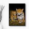Modern Animal Canvas Painting Art Leopard Jaguar Posters Wild Animals Prints Wall Art Pictures for Living Home Decoration