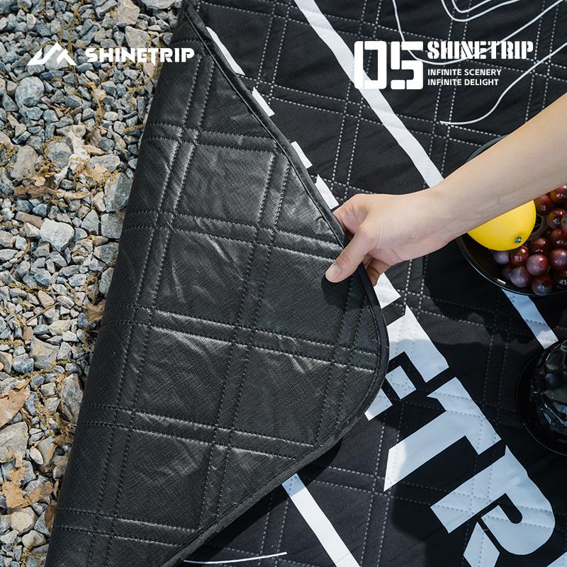 Shinetrip Outdoor Ultrasonic Aluminum Picnic Mat Moisture-proof Spring Mat Waterproof Park Mat