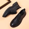 New Men Leather Shoes For Men Business Dress Shoes Cowhide Commuting Work Shoes Men British Suit Groom Wedding Men Shoes