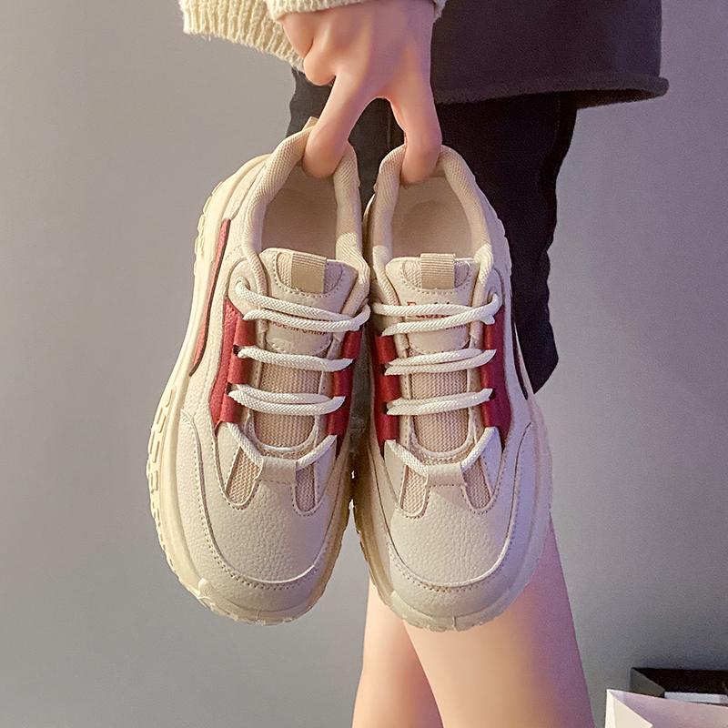 Мода 2024 Осень Новая мода Повседневная женская спортивная обувь Легкая обувь для ходьбы на открытом воздухе