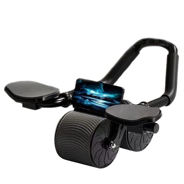 Ролики для пресса с поддержкой локтей, ролики для пресса, оборудование для основных упражнений, ролики для пресса с автоматическим отскоком