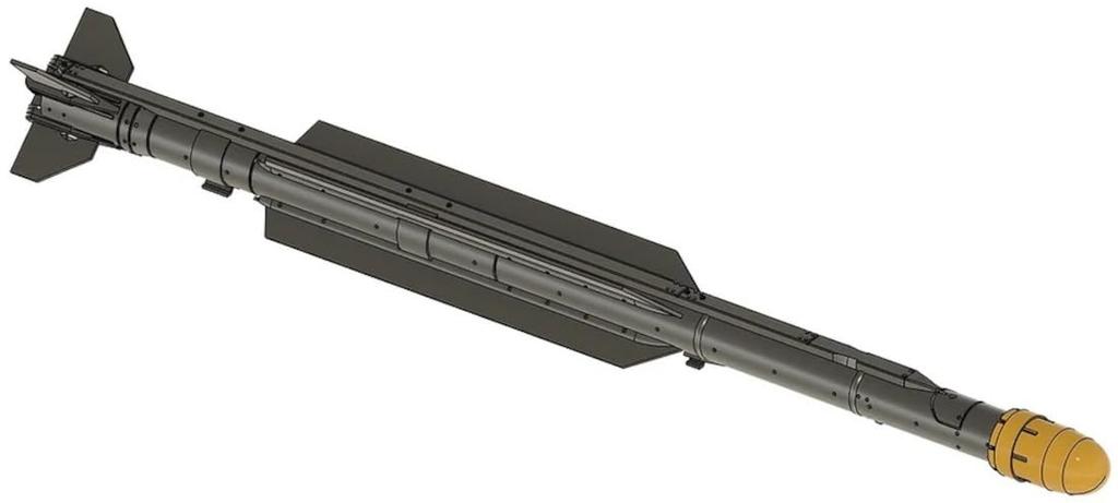 Kopecky Scale Models 1/32 AAM-5 Type 04 Air-to-Air Guided Missile with Sensor Cover Parts (2 Pieces) Plastic Model Kit Parts KOM32056 (Airplane)