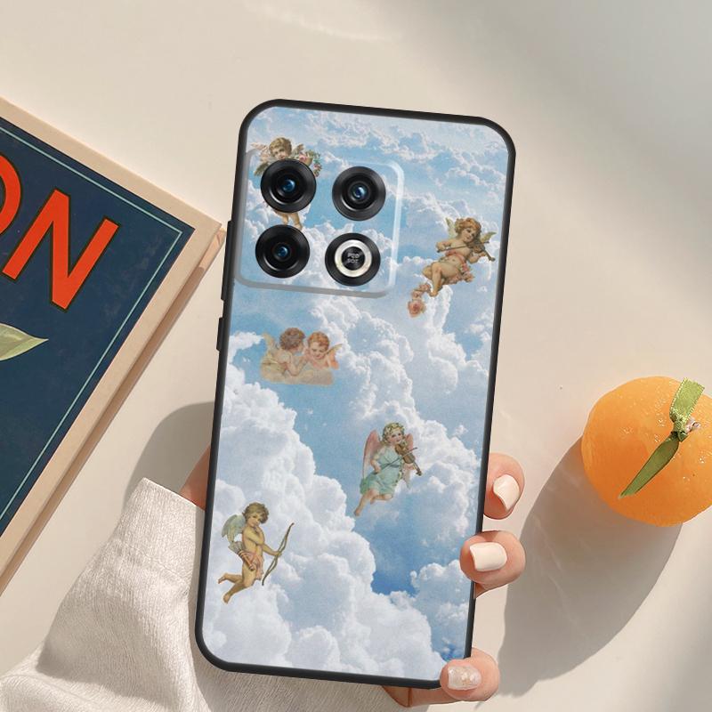 Милые ангелы Эстетика Эстетичный чехол для OnePlus Nord 5 CE 2 3 4 Lite N20 N30 OnePlus 15 13 12 11 13T 10T 10R 12R 13R Чехол