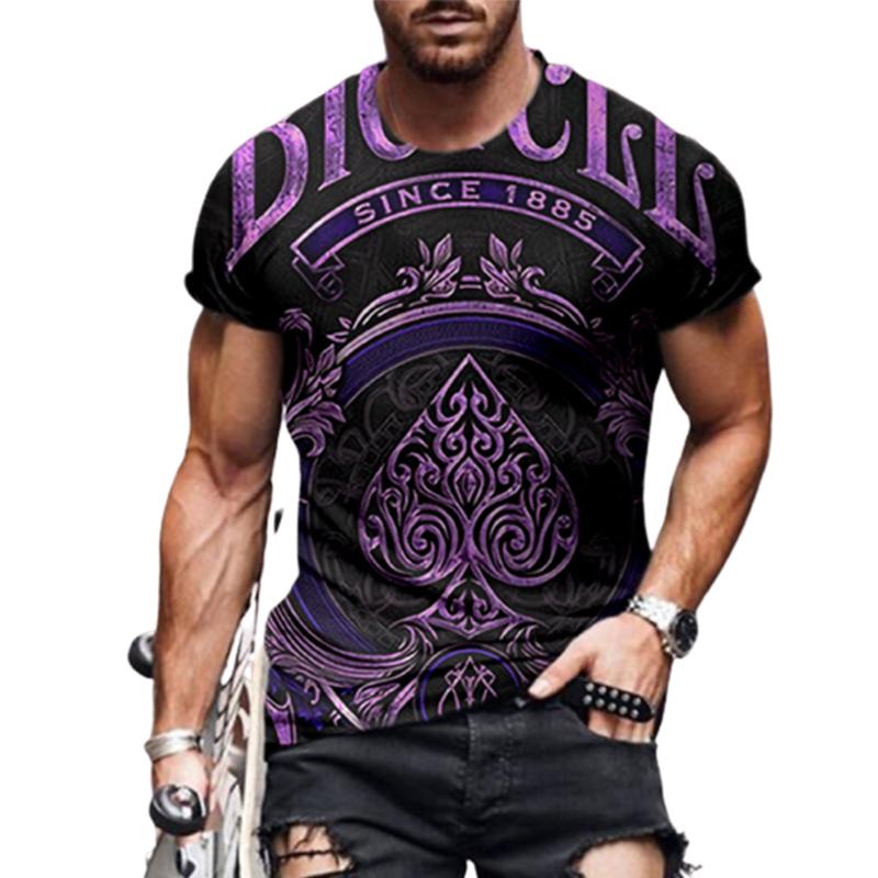 Новая летняя мужская модная футболка с индивидуальным рисунком, мужская футболка с принтом в виде сердца, топ