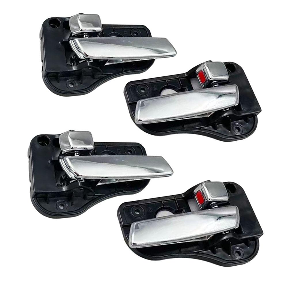 Car Interior Door Handle Chrome Inner Handles For KIA Carens Rondo 2007 2008 2009 2010 2011 2012 2013 82620-1D000 82610-1D000