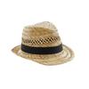 Unisex Adult Straw Summer Trilby