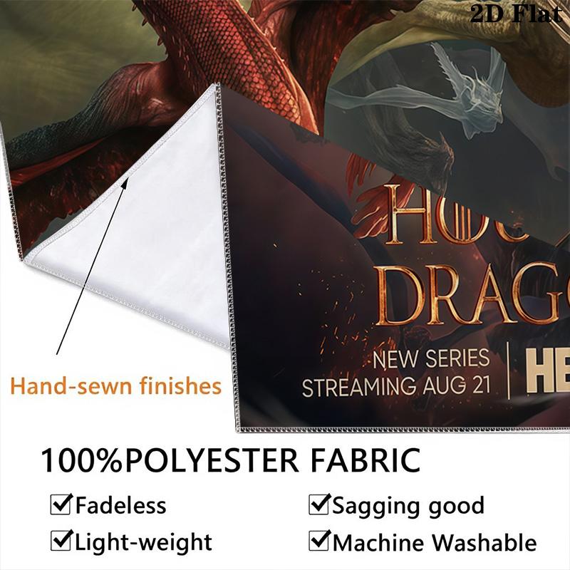 House Dragon Saga Threepiece Set 1 Duvet Cover 2 Pillowcase Without Core Bedding Set Christmas Birthday Gift Soft And Comfortable Bedding