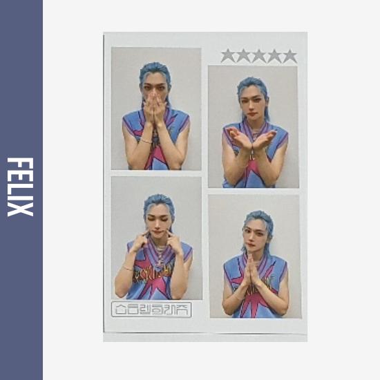 Stray Kids Фотокарточки с 5 звездами счастливого розыгрыша