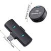 Magnetic Attraction Lavalier Microphone Button MIC Wireless Lavalier Mic  Audio Recording