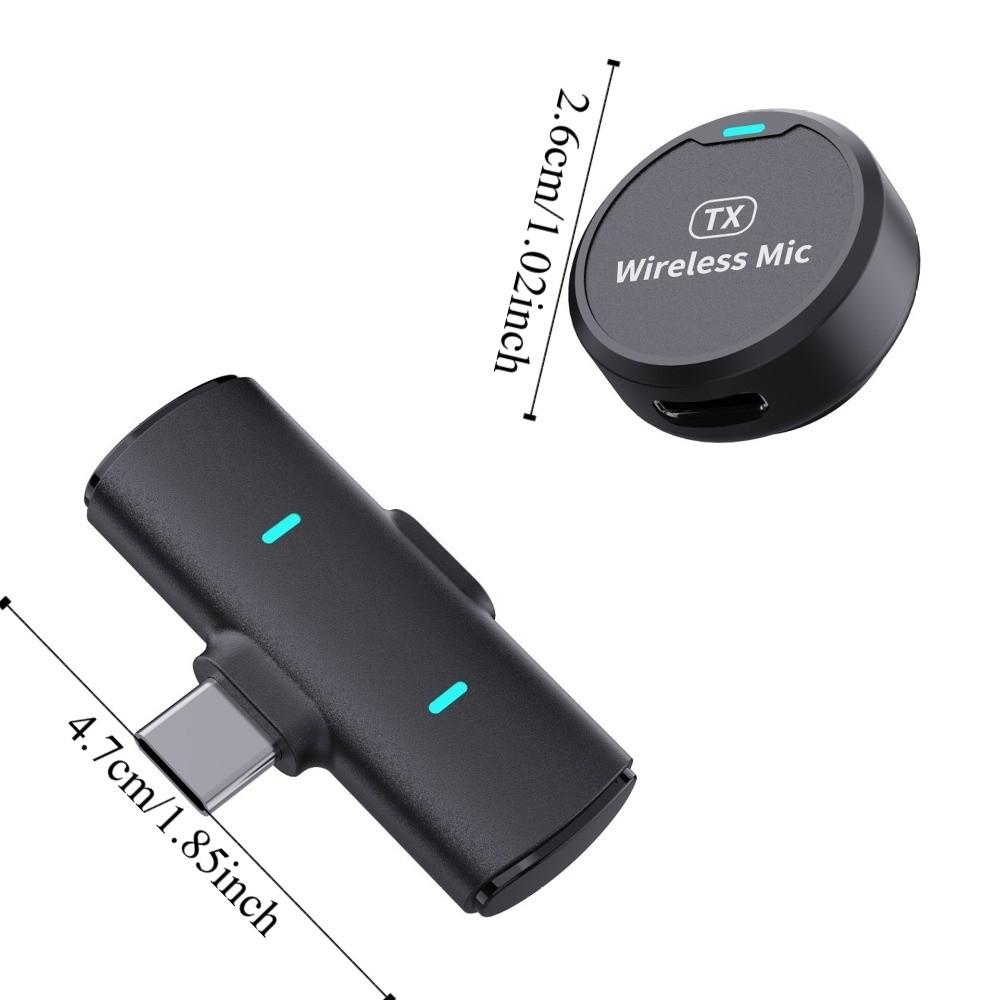 Magnetic Attraction Lavalier Microphone Button MIC Wireless Lavalier Mic Audio Recording