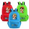 Anime Printed Backpack Student Cartoon Cosplay School Bagbookbag Laptop Travel Large Capacity Rucksack Gift for Kid Outdoor Bag
