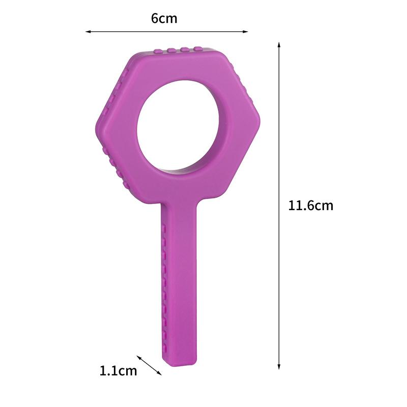 Детская жевательная трубка, речевая помощь, массажер для зубов, детские инструменты для разговора для аутизма, сенсорная речь, тренировка для реабилитации мышц полости рта