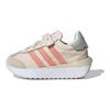 adidas Originals Country Xlg Синтетическая кожа Нескользящие Амортизирующие Низкие Кроссовки для ходьбы Детская обувь Бежевый Красный IF6151