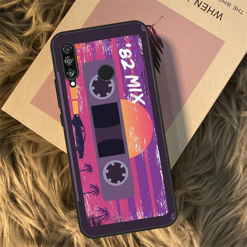 Ретро VHS Кассета Для Huawei Nova 3i 7i 8i 11i 12i 9 10 SE Y60 Y61 Y70 Y72 Y73 Y90 Y91 P20 P30 P40 Lite Чехол