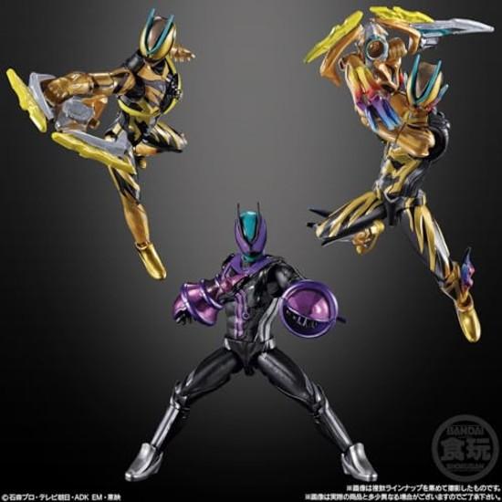 Bandai Sodo Kamen Rider Zets AGT3 Chewing Gum Food Toy Box Sale/Set 12