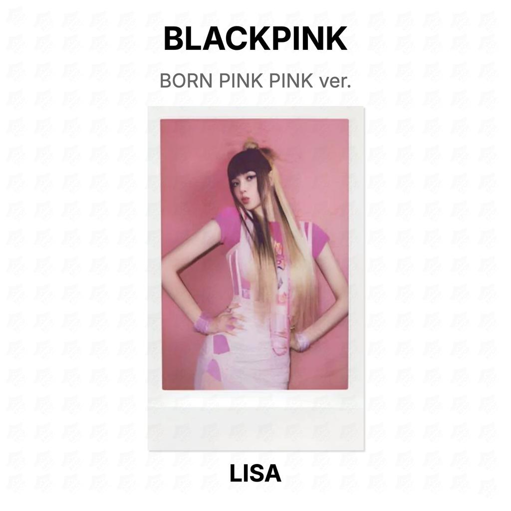 BLACKPINK BORN PINK Розовая версия. Официальная фотокарта