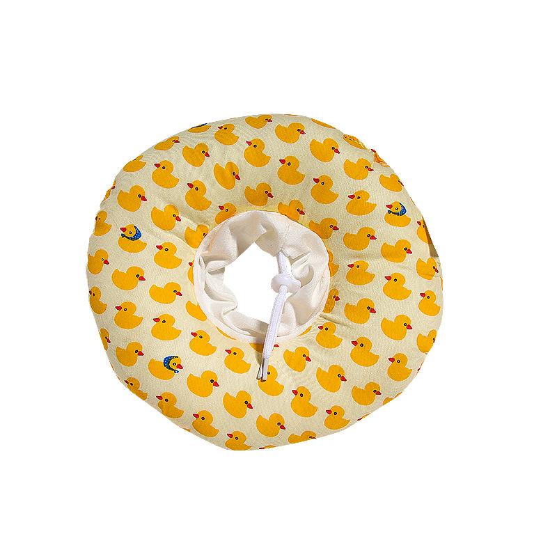 Белый круглый кошачий хлопковый воротник-манишкаУниверсальное защитное кольцо от царапин для кошек и собак, защитное кольцо, косметическая накладка, кольцо позора