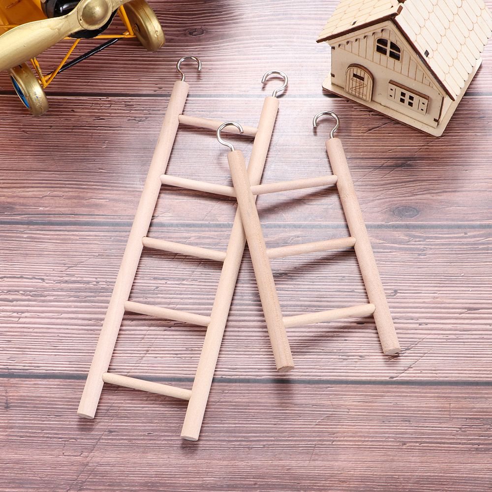 DIY HandCraft Hanging Decor Climbing Ladder Parrot Toys Hamsters Toy Bird Supplies