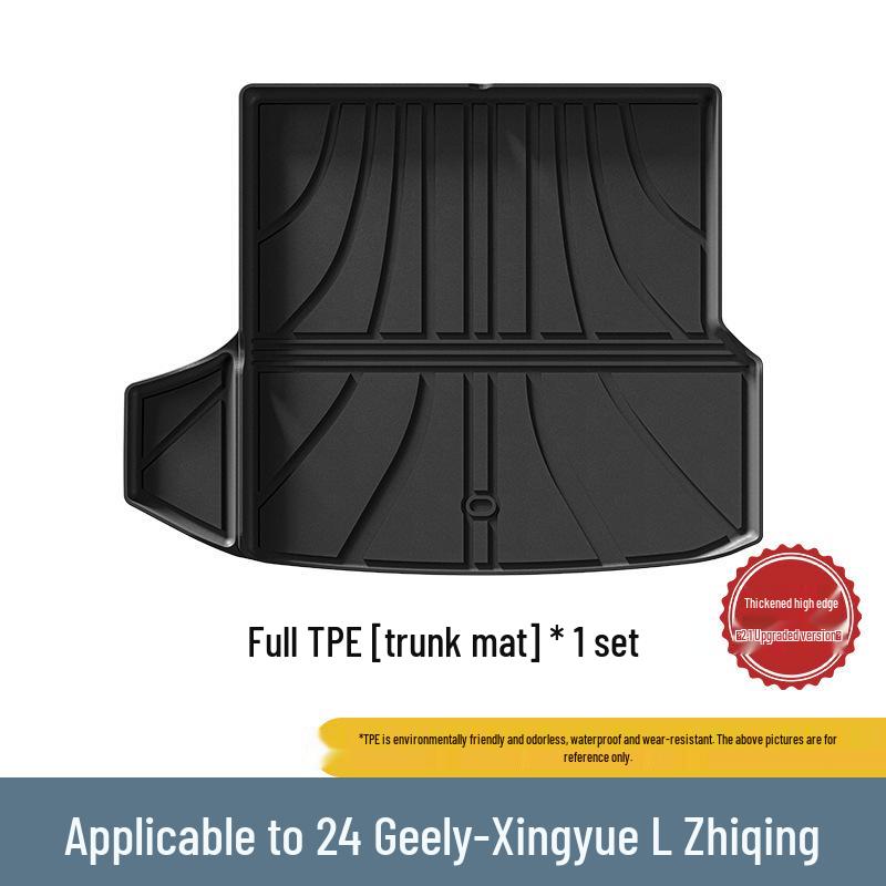 Коврики для Geely Xingyue L 2021-2026: Полиуретановые коврики на пол, в багажник и на спинки сидений