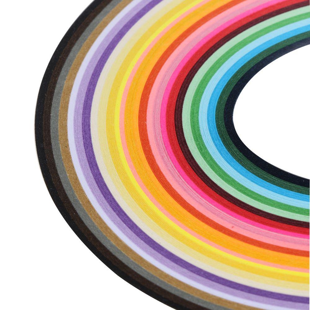 3/5/7/10mm NEW DIY Craft Quilling Paper Solid Color Origami Tool Handmade