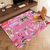 1pc Taylor Swift Print Area Rug - Soft, Washable Non-Slip Indoor Mat, Living Room, Home Office Decorative Rug,Office Decorative