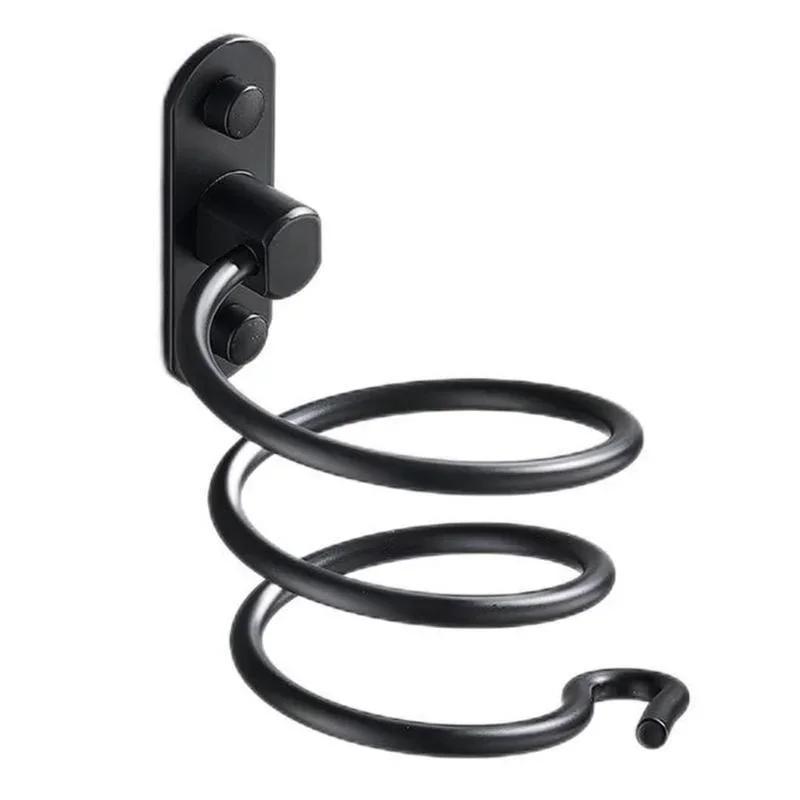 Практичный 1 шт. Держатель для фена для волос в ванной комнате Полезные спирали Органайзер для хранения фена Настенный Стилист Инструмент Аксессуар для фена