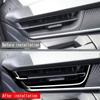 RHD For NISSAN NOTE E13/AURA FE13(2WD)E-POWER interior front dashboard left right air condition outlet cover side AC vent cover