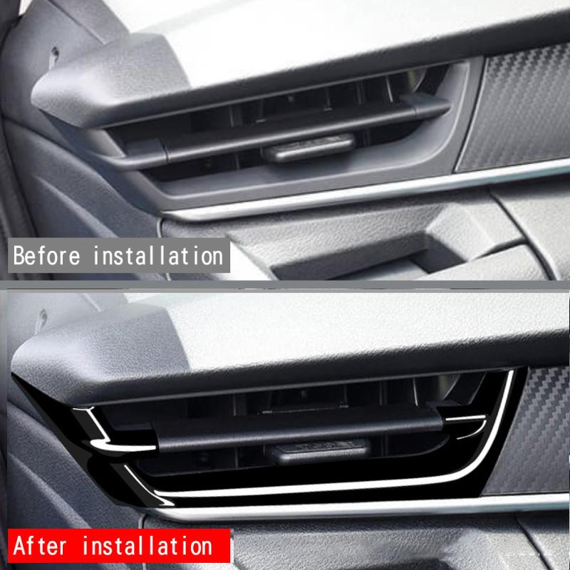 RHD For NISSAN NOTE E13/AURA FE13(2WD)E-POWER interior front dashboard left right air condition outlet cover side AC vent cover