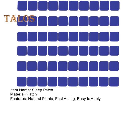 60 шт. пластырей для сна, натуральные растения, быстродействующие пластыри для улучшения сна, портативные, для путешествий, для мужчин и женщин, для снятия усталости тела, для глубокого сна