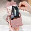 Кожаный чехол-кошелек с ремешком через плечо для Samsung Galaxy Z Flip 4 Flip3 5G Funda, роскошный кошелек-кошелёк-кошелёк, держатель для карт, чехол для телефона