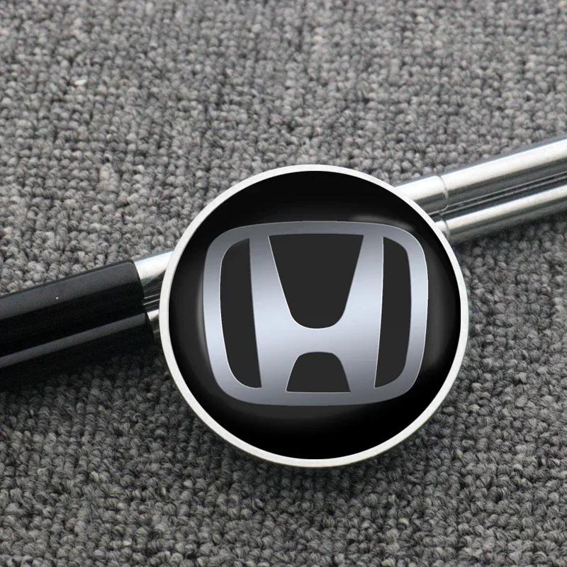 FIT Car New Honda 60MM Car Wheel Rims Center Hub Caps Emblem Car Accessories For Honda Civic Varadero Xl1000 Xadv Forza Vt600 E