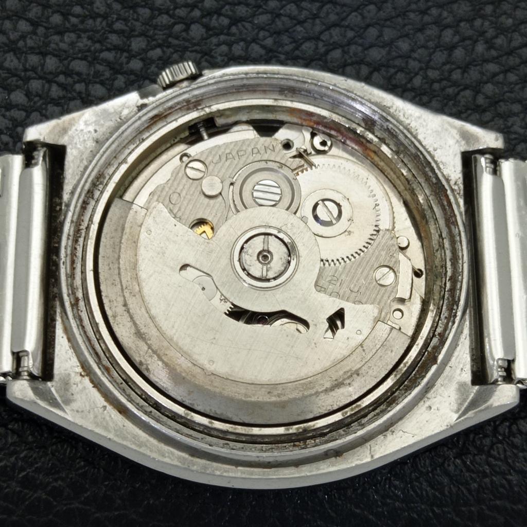 Seiko 5 АВТОМАТИЧЕСКИХ 7019A ЯПОНИЯ МУЖСКИЕ ВИНТАЖНЫЕ СИНЕГО ЦВЕТА ЦИФЕРБЛАТ ЧАСЫ a701640-5
