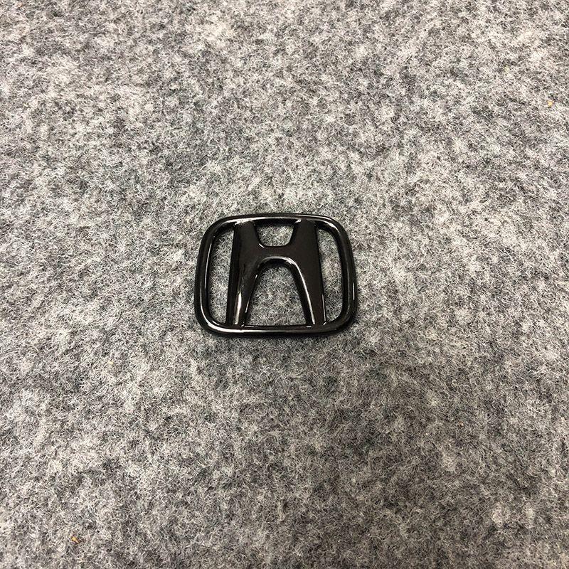 ABS Car Steering Wheel Emblem Sticker Accessories For Honda Civic FIT Accord Prelude CRV 5th City CRZ CRX Jazz HRV Pilot Odyssey